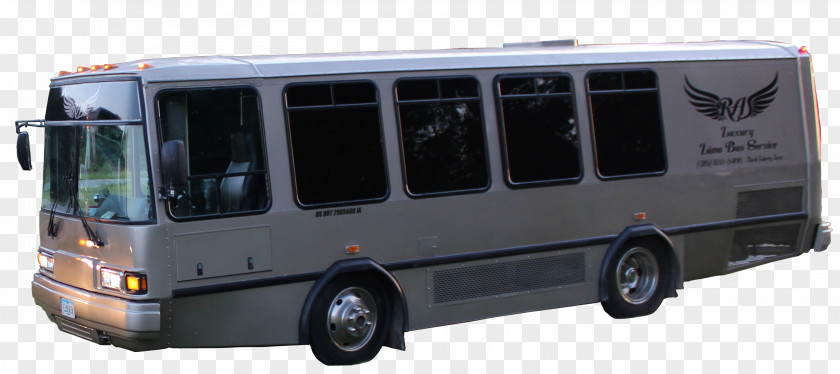 Luxury Bus Party Car Limousine Minibus PNG