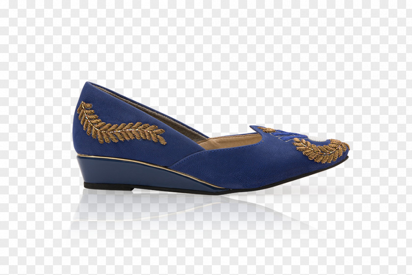 Mjm Designer Shoes Wedge Shoe Blue Embroidery Ballet Flat PNG