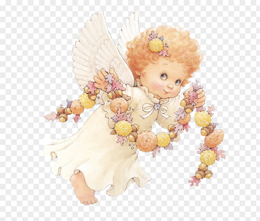 Angel Infant HOLLY BABES Clip Art PNG