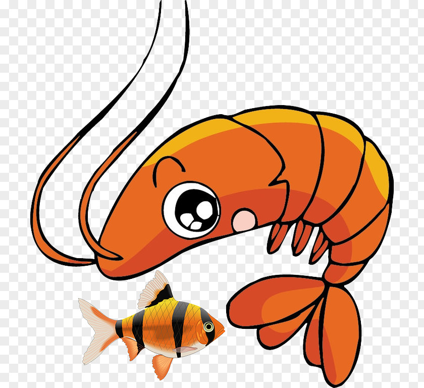 Creative Fish Cartoon Illustration PNG