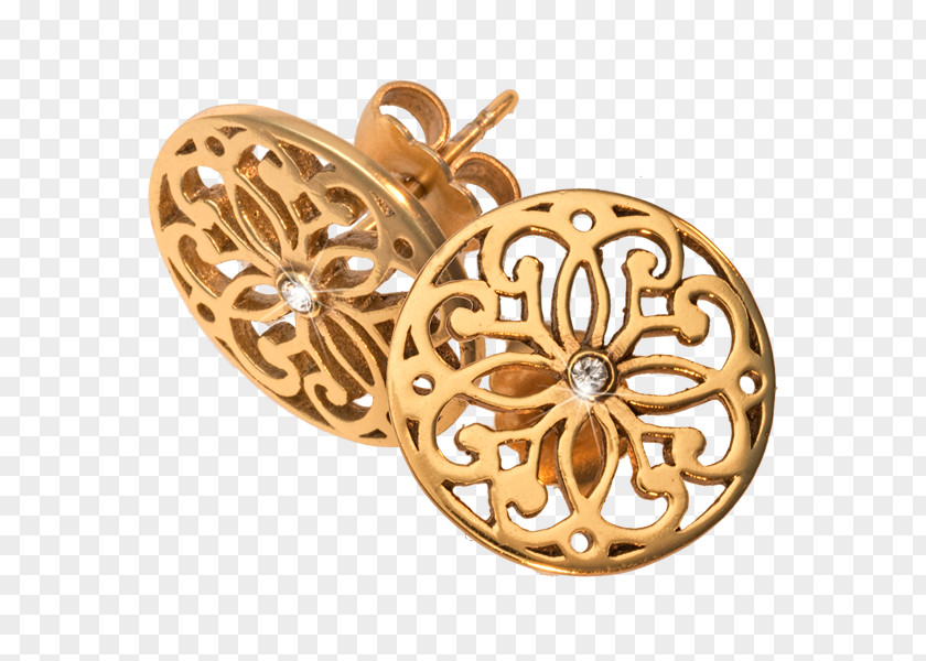 Gold Earring Plating Jewellery PNG