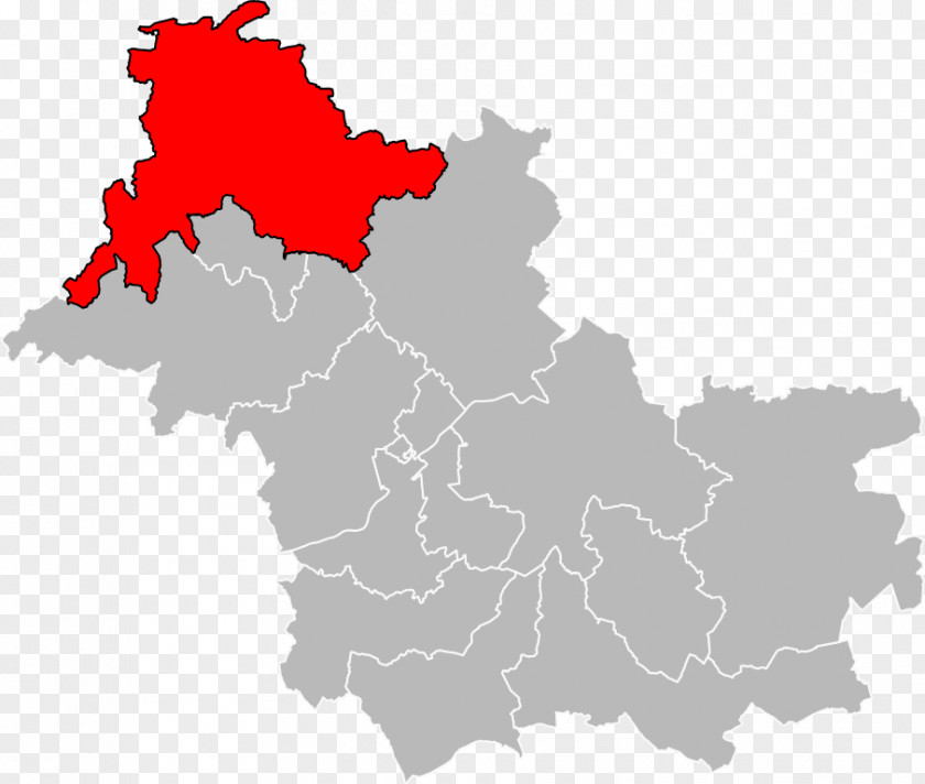 Map Loir-et-Cher Indre PNG