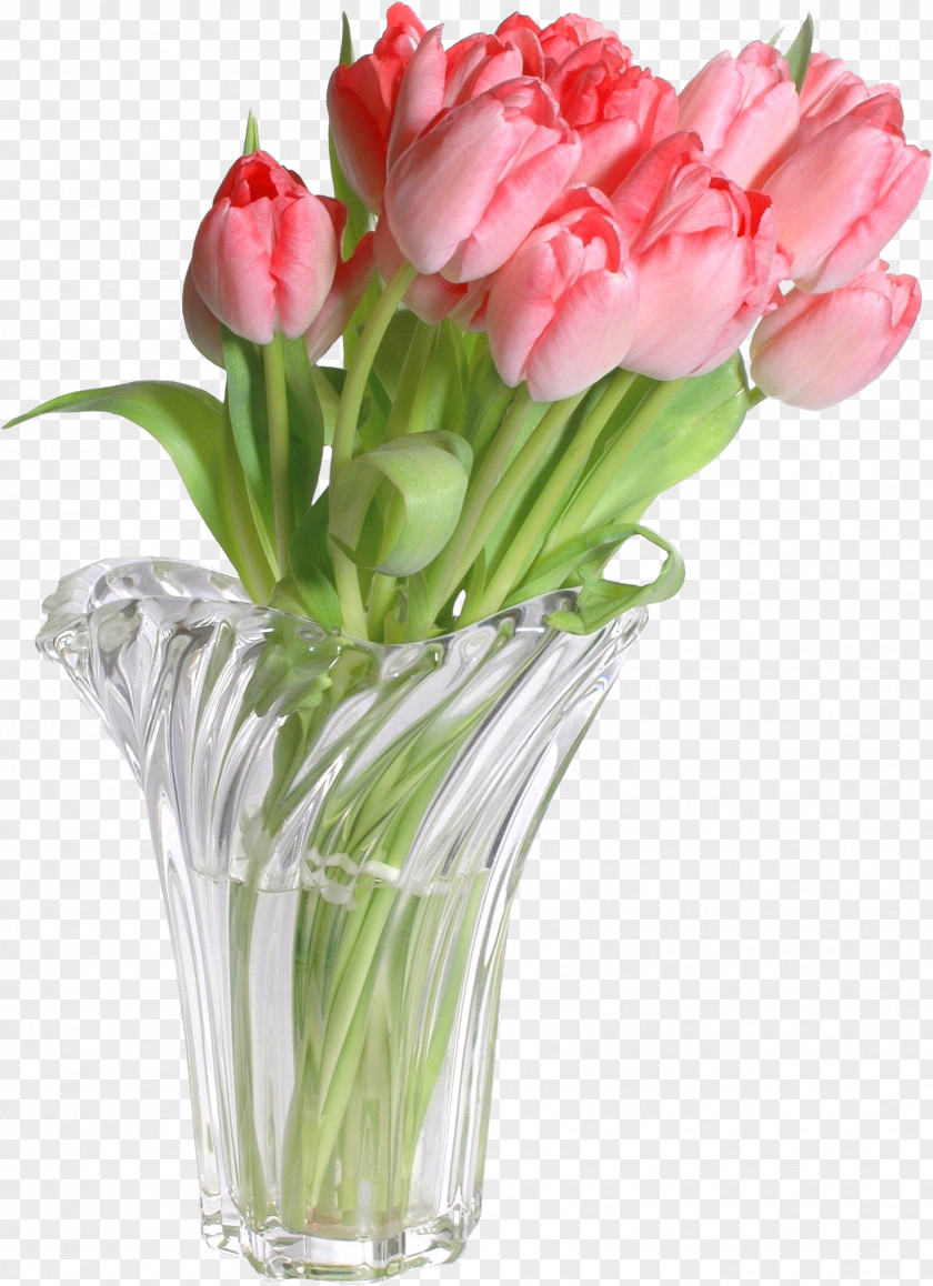 Vase Flower Bouquet Garden Roses PNG