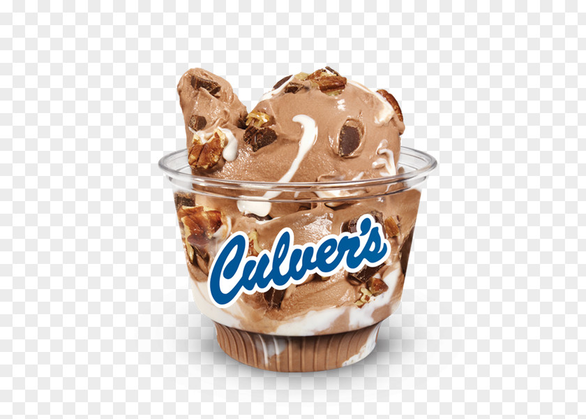 White Chocolate Cranberry Cookies Sundae Ice Cream Custard Culver's PNG