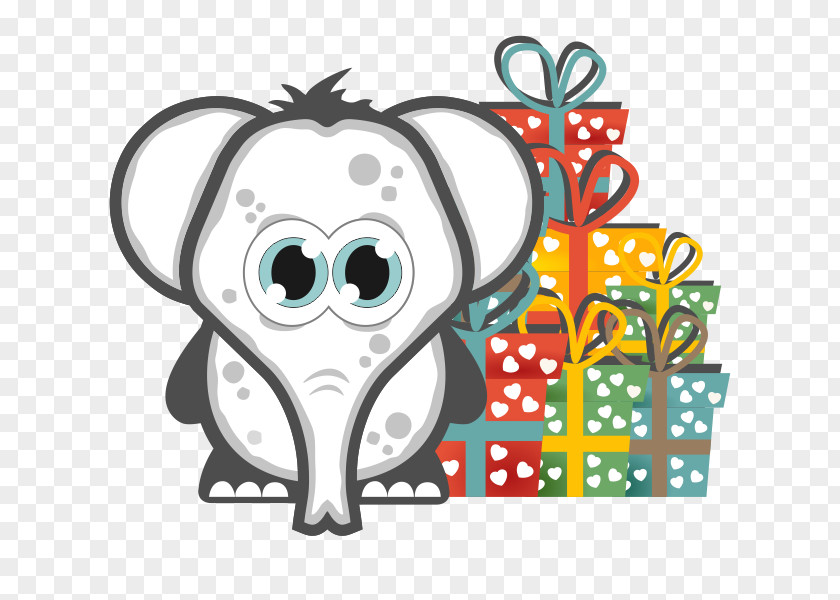 White Elephant Gift Exchange Christmas PNG