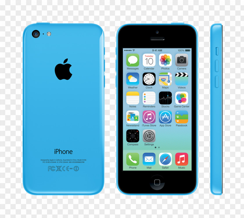 Apple IPhone 5s Blue-green Telephone PNG