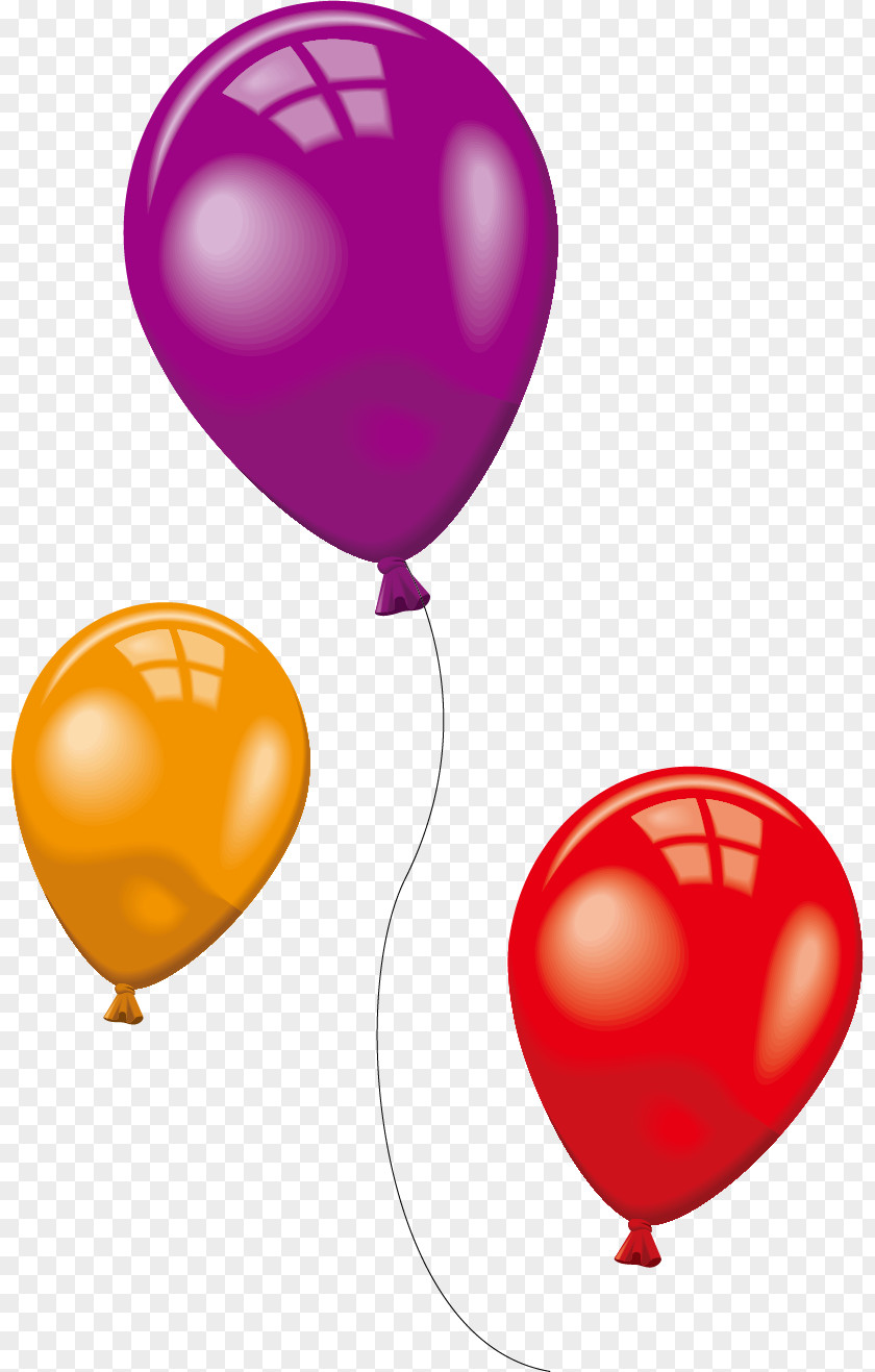 Balloon Vector Material PNG