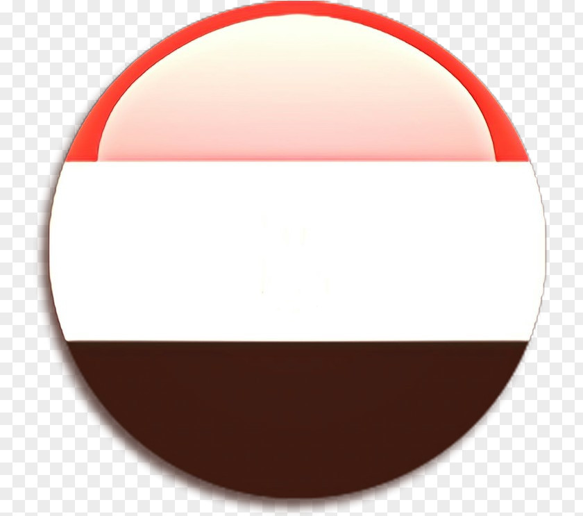 Beige Sticker Red Circle PNG
