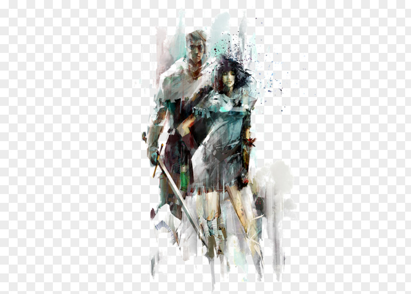 Dragon Guild Wars 2 Video Games Desktop Wallpaper Image PNG