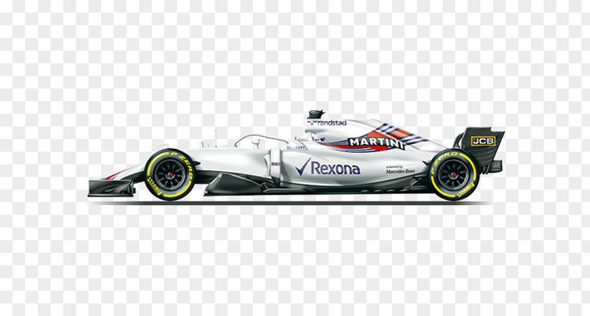 Formula 1 Williams FW41 One Car Martini Racing PNG