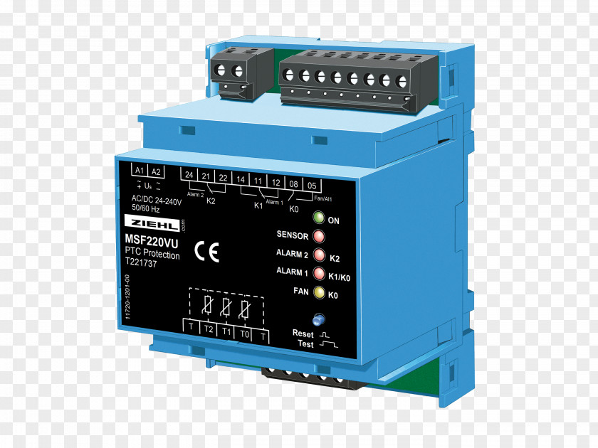 Intelligent Monitoring Relay Overvoltage Electric Current Electrical Network PNG