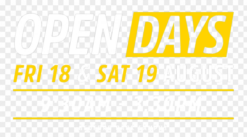Open Day Logo Brand Font PNG