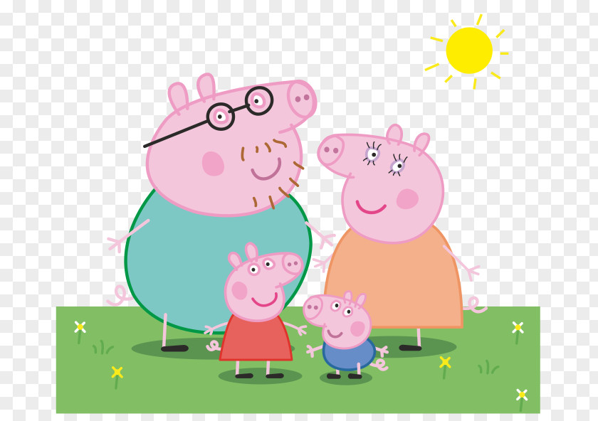 PEPPA PIG Daddy Pig Paultons Park Mummy Children's Television Series PNG