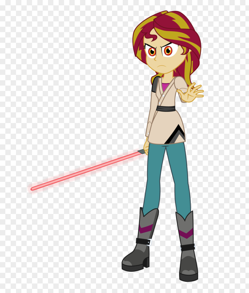 Sunset Shimmer Twilight Sparkle Lightsaber My Little Pony: Equestria Girls Star Wars PNG