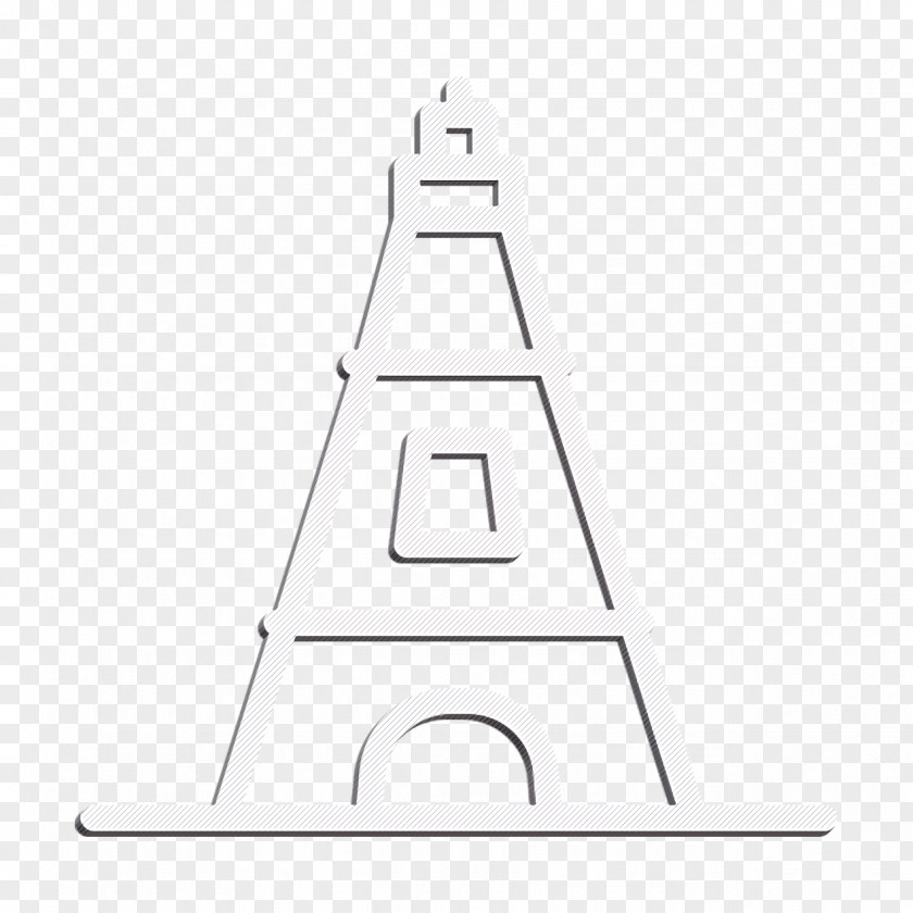 Architecture Icon Building Eiffel PNG
