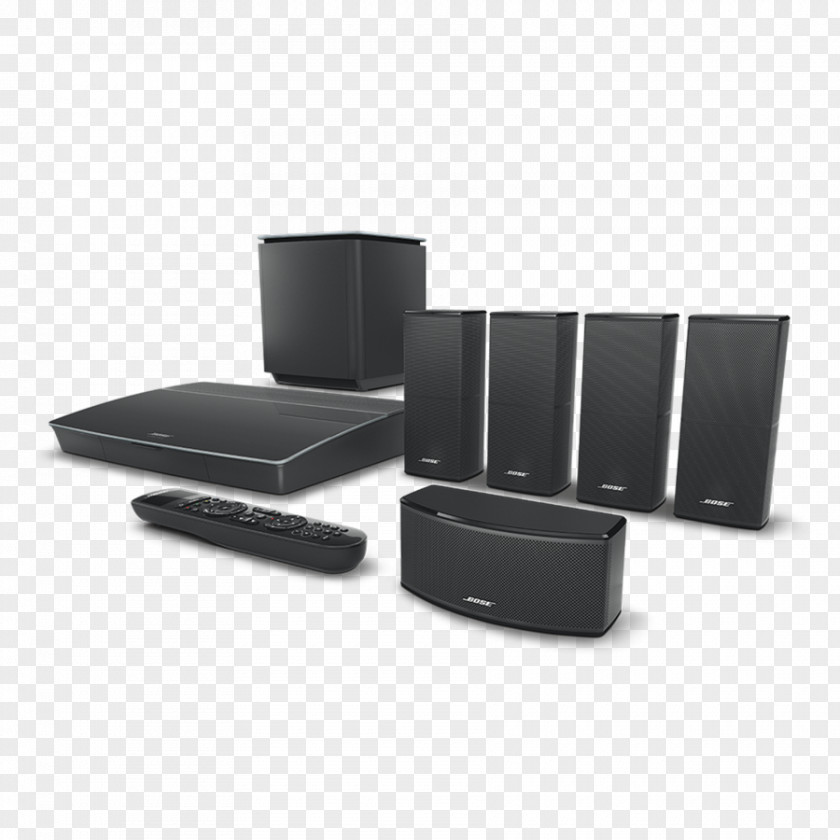BOSE Home Theater Systems Bose 5.1 Entertainment Loudspeaker Corporation Speaker Packages PNG