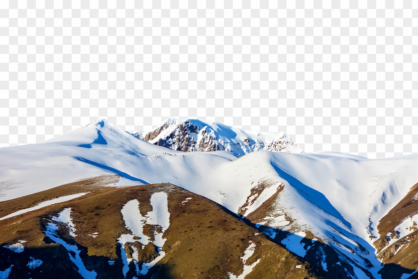 Glacial Landform Mountain Range Ice Glacier PNG