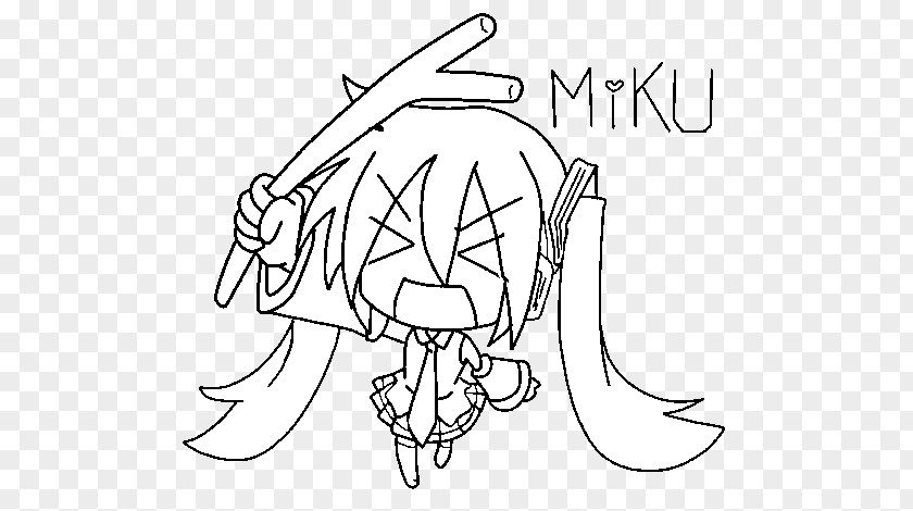 Hatsune Miku Coloring Book Vocaloid Colouring Pages Drawing PNG