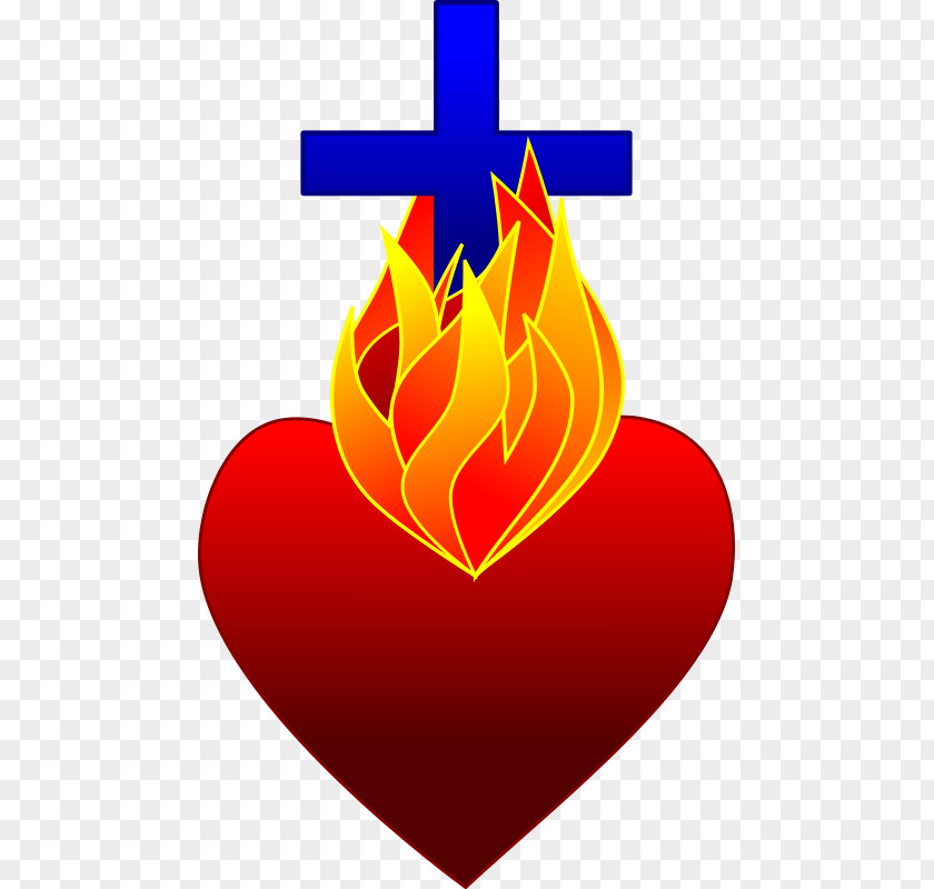 Hearts Cross Cliparts Heart Fire Flame Clip Art PNG