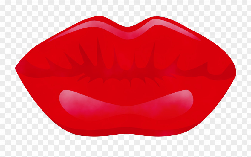 Pink Mouth Lips Cartoon PNG