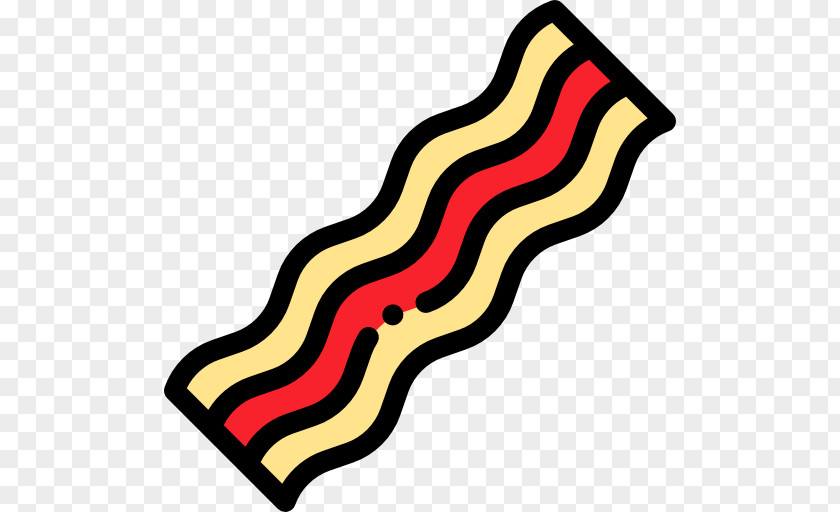 Bacon Line Work Of Art Clip PNG