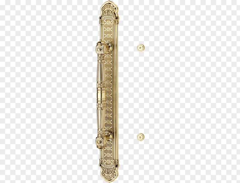 Brass 01504 Door Handle PNG