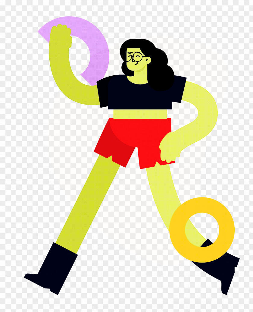 Cartoon Logo Character Symbol Yellow PNG