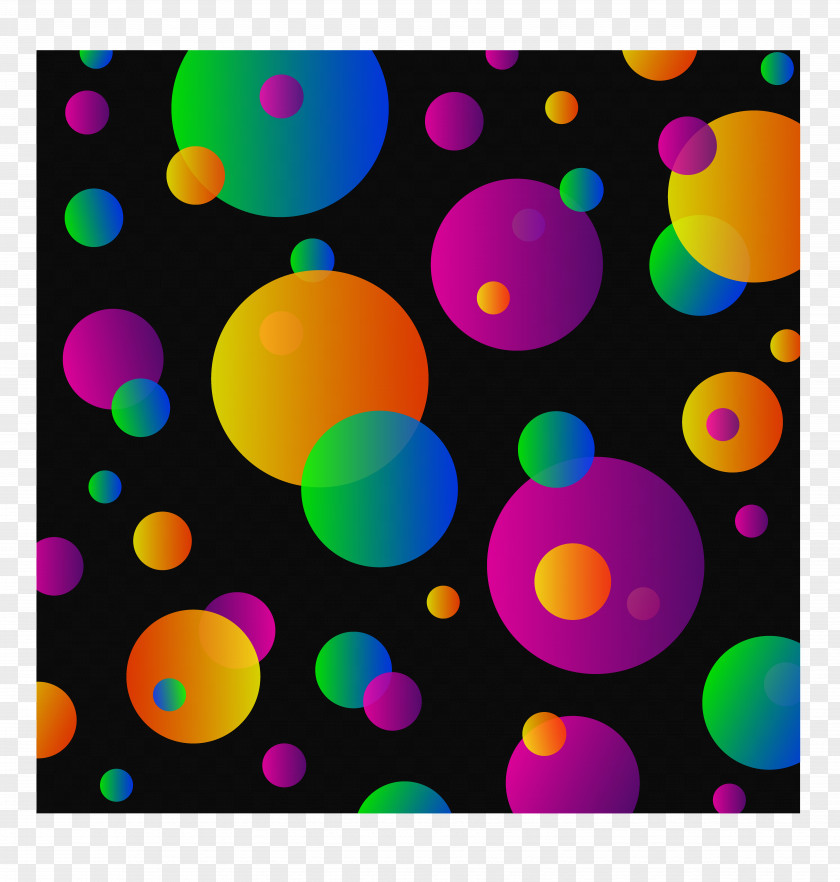 Circle Pattern Color Clip Art PNG
