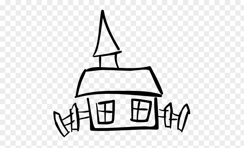 Farm House Stick Figure Clip Art PNG