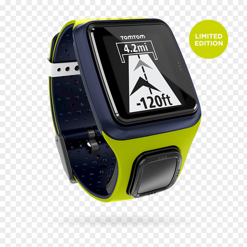 GPS Watch TomTom Runner Multi-Sport Cardio PNG