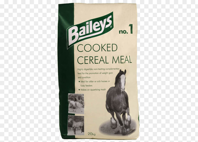 Horse Baileys Irish Cream Breakfast Cereal Food Equine Nutrition PNG