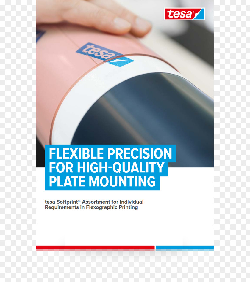 Ribbon Adhesive Tape Paper Flexography Printing TESA SE PNG