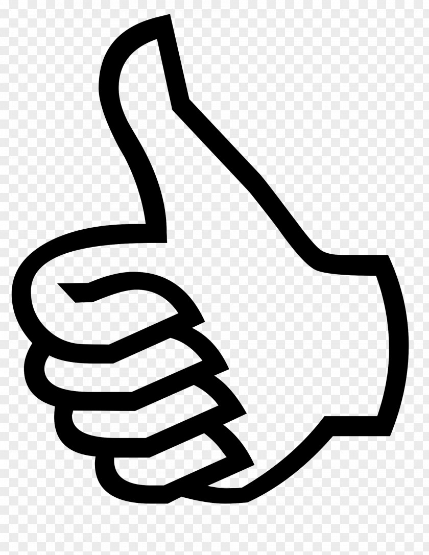 Thumbs Up Thumb Signal Symbol Clip Art PNG