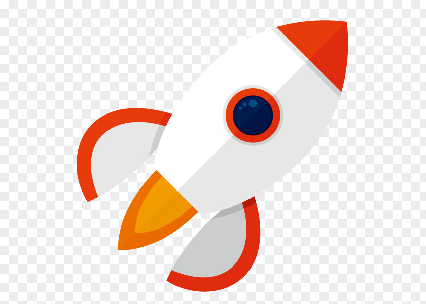 Vector Rocket Cartoon Animation Spacecraft PNG
