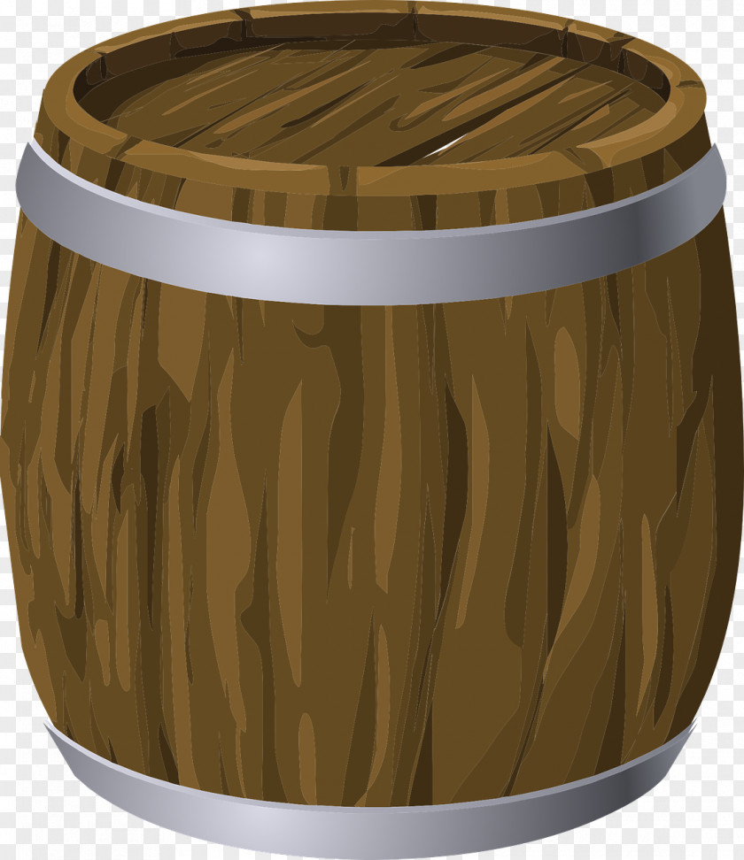 Wood Barrel Oak Clip Art PNG
