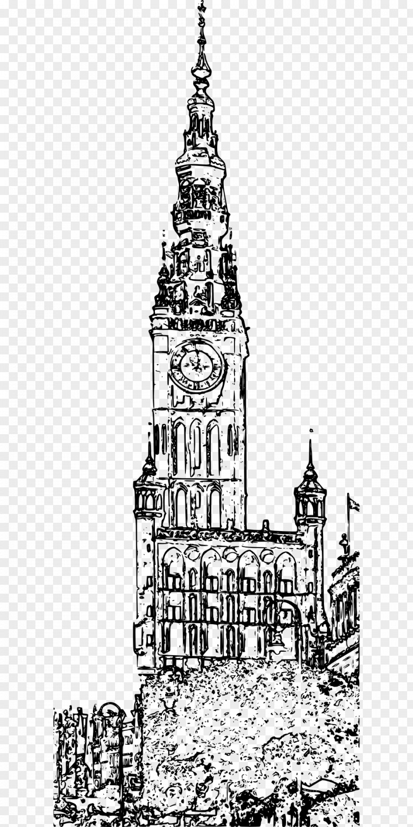 Old Town Hall Gdańsk Clip Art PNG