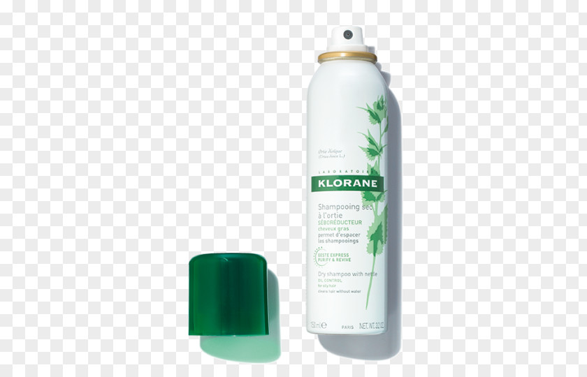 Product Retail KLORANE Dry Shampoo With Nettle Greasy Hair PNG