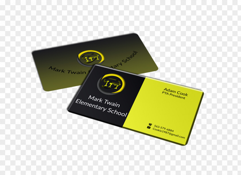 School Business Card Cards Brand PNG