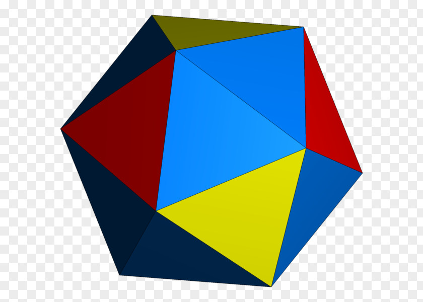 Three-dimensional Paper Uniform Polyhedron Octahedron Icosahedron Alternation PNG