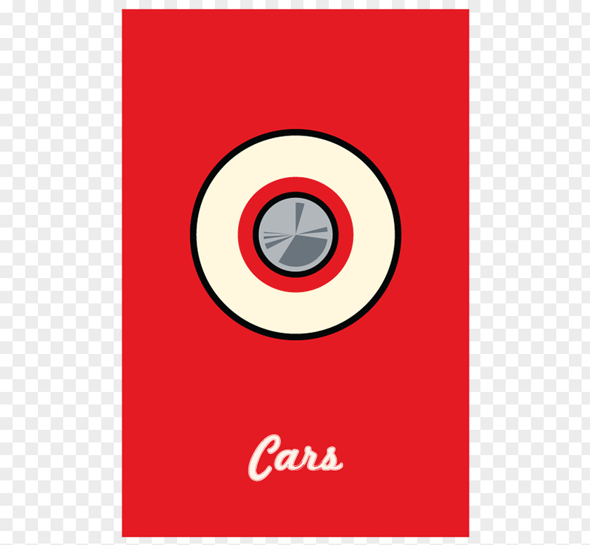 Minimalist Poster Cars Lightning McQueen Film Pixar PNG