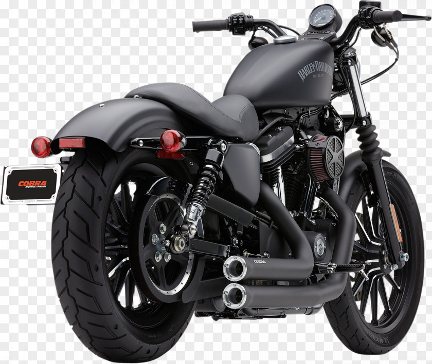 Motorcycle Exhaust System Harley-Davidson Sportster Softail CVO PNG