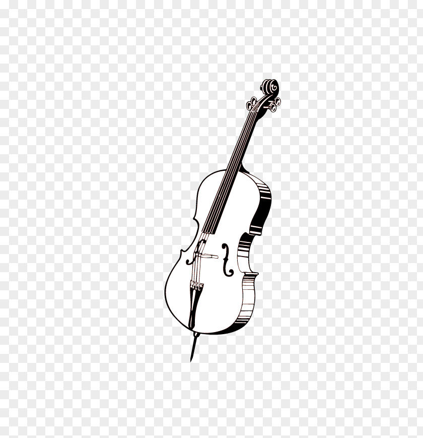 Hand-painted Violin Musical Instrument Cello PNG