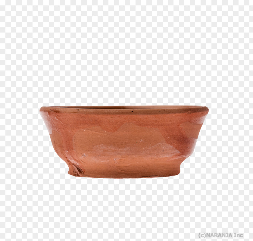Maguey Bowl Ceramic Copper PNG
