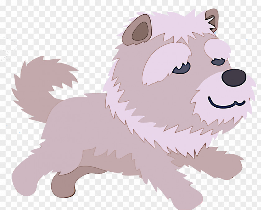 Spitz Pomeranian Dog Cartoon Snout Breed PNG