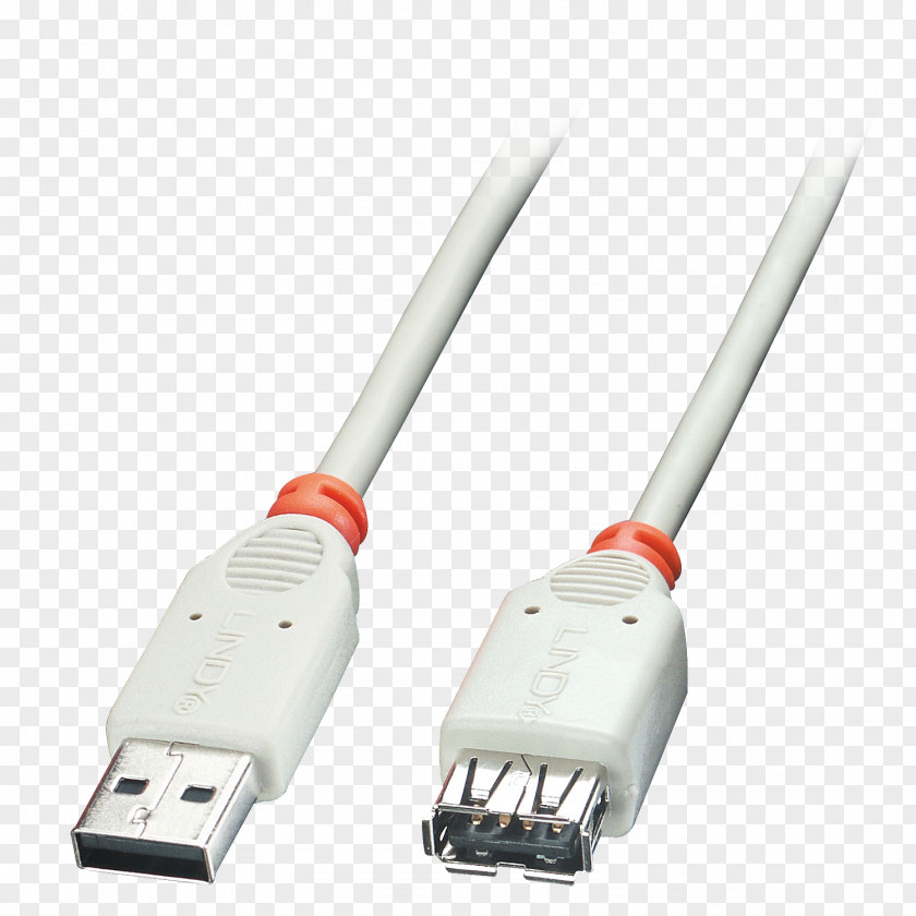 USB 3.0 Extension Cords Electrical Cable Lindy Electronics PNG