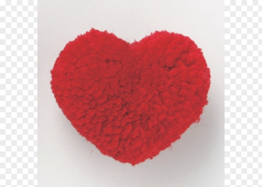 Heart Pom-pom Wool Valentine's Day Model PNG