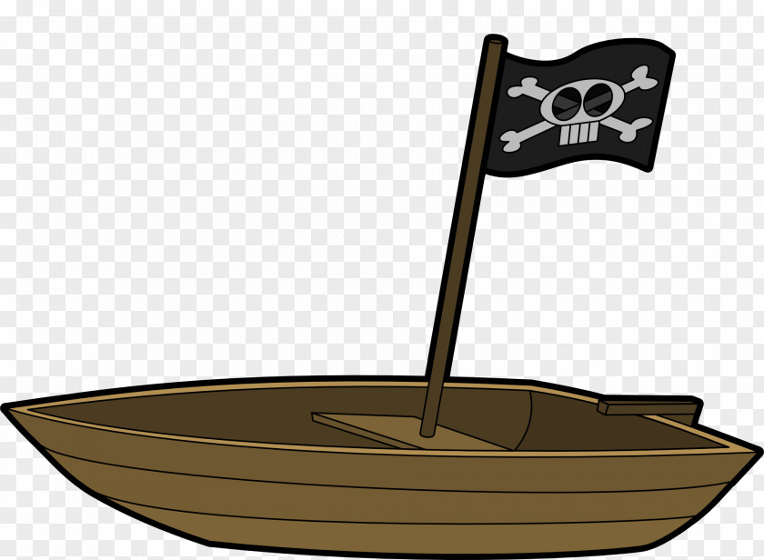Pirate Boat Drawing Clip Art PNG