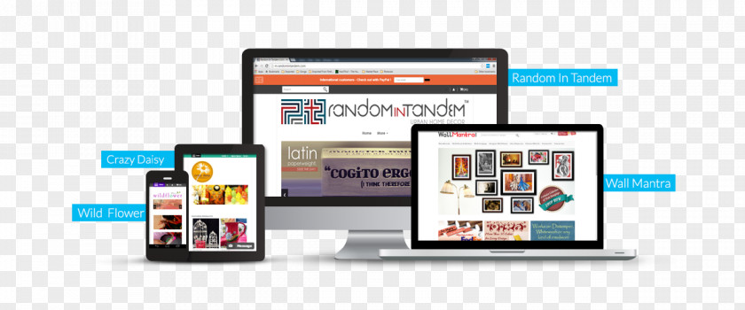 Web Design Responsive Online Advertising E-commerce Multimedia PNG