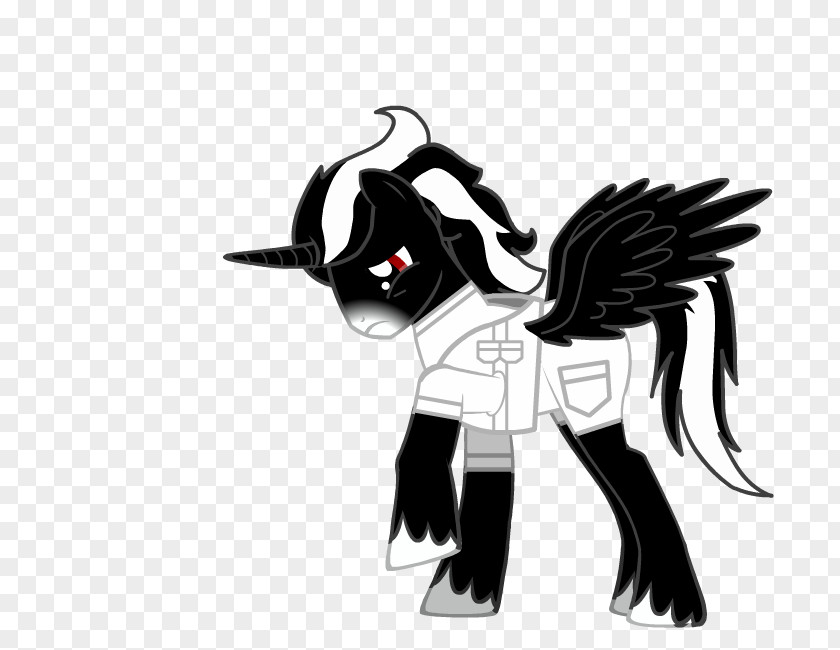 Dark Sadness Horse Clip Art Demon Illustration Black PNG