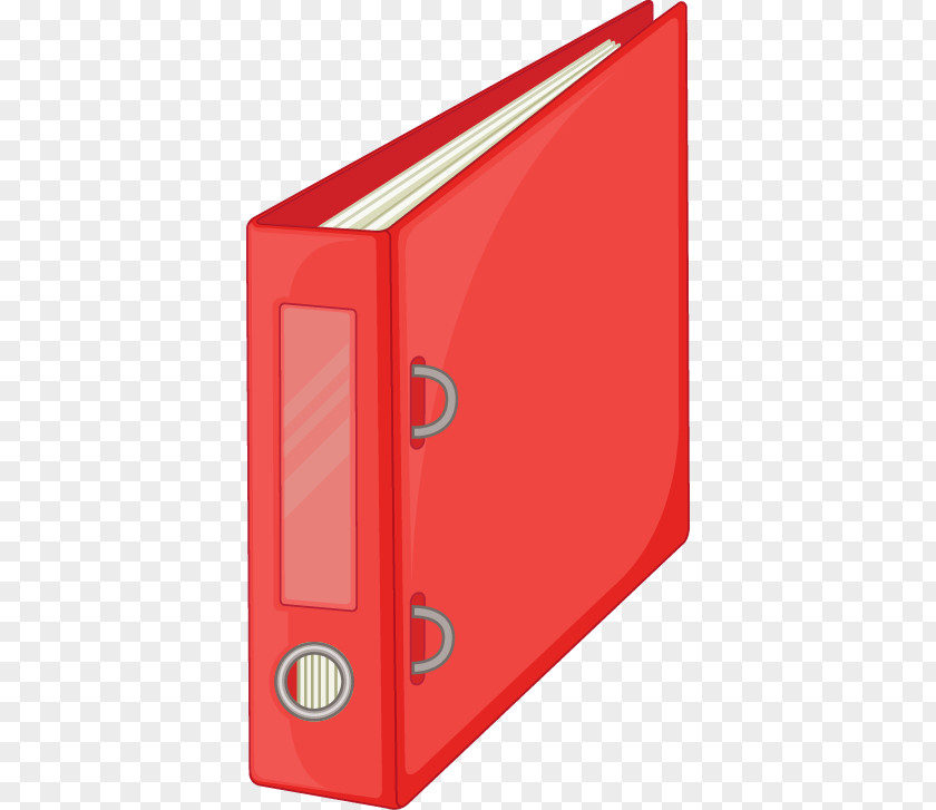 Red Folder Pattern Books Directory Download Library Computer File PNG